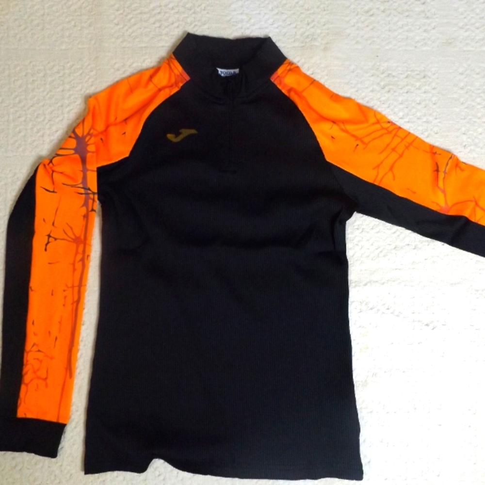 Joma Black and Orange sweatshirt